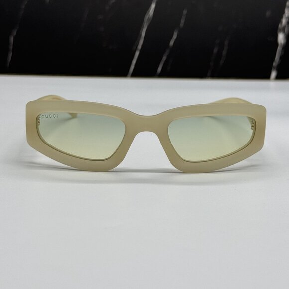NEW GUCCI GG1787S 005 WHITE BLUE WOMEN SUNGLASSES